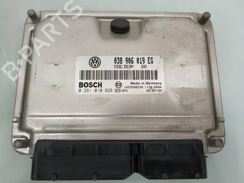 Used Engine control unit (ECU) SKODA SUPERB I (3U4) 1.9 TDI (130 hp) 8313541