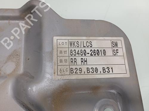 Rear right window mechanism HYUNDAI SANTA FÉ I (SM) 2.0 CRDi | BP15289874C25 
