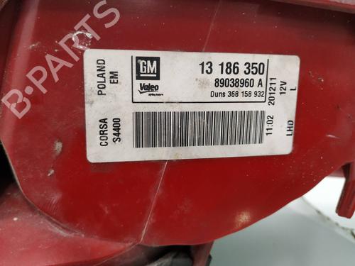 Left taillight OPEL CORSA D (S07) 1.3 CDTI (L08, L68) | BP9819521C34 