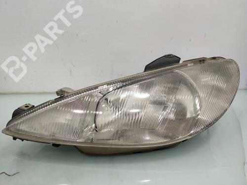 Used Left headlight Left headlight PEUGEOT 206 Hatchback (2A/C) 1.9 D (69 hp) 9678049 9678049