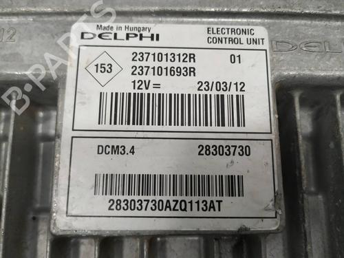 Engine control unit (ECU) RENAULT TWINGO II (CN0_) 1.5 dCi 75 | BP10498332M57 