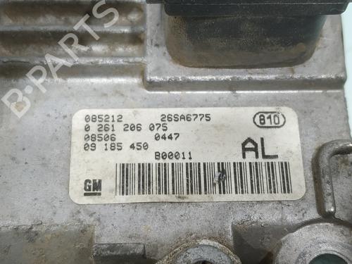 Engine control unit (ECU) OPEL AGILA A (H00) 1.2 16V (F68) | BP8084573M57 