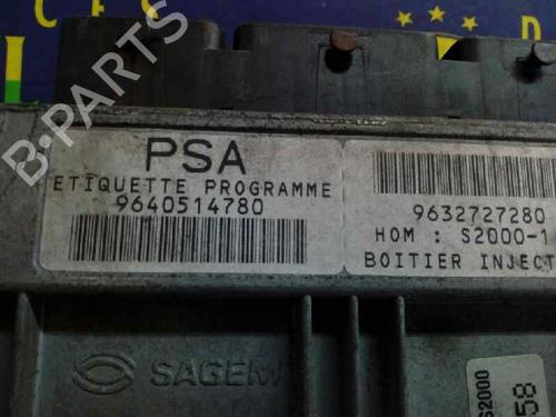 Engine control unit (ECU) CITROËN XSARA PICASSO (N68) 1.8 16V | BP8453872M57 
