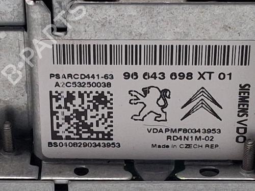 Radio PEUGEOT 207 (WA_, WC_) 1.4 HDi | BP30684044E6