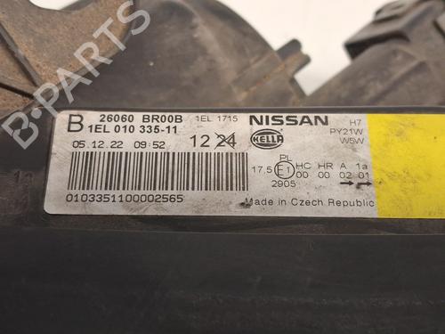 Left headlight NISSAN QASHQAI I (J10, NJ10) 1.6 dCi | BP29424593C28 