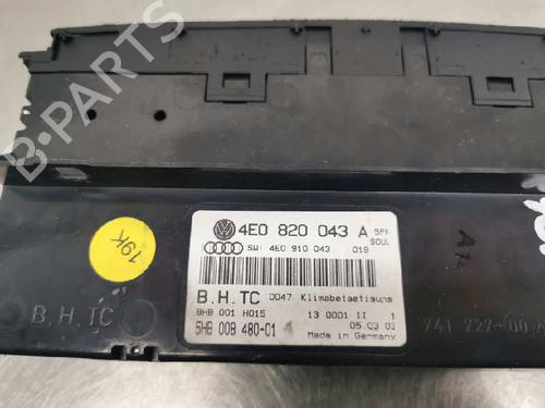 Climate control AUDI A8 D3 (4E2, 4E8) 3.7 quattro | BP8456122I5 