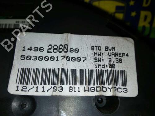 Instrument cluster CITROËN C8 (EA_, EB_)  | BP8433039C47 