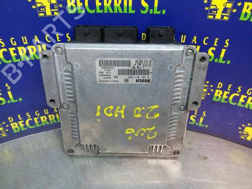 Centralina do motor PEUGEOT 206 Hatchback (2A/C) 2.0 HDI 90 (90 hp) 9651256880 | 0281011525 | 9640938680