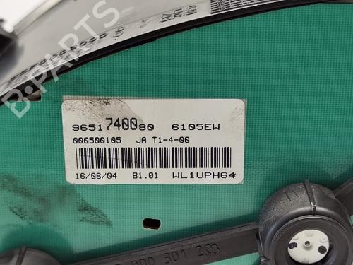 Instrument cluster PEUGEOT 206 Hatchback (2A/C) 1.4 HDi eco 70 | BP20666833C47 