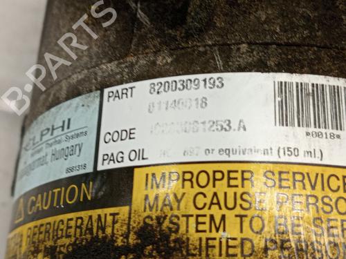 AC compressor RENAULT MEGANE II Saloon (LM0/1_)  | BP28017880M34 