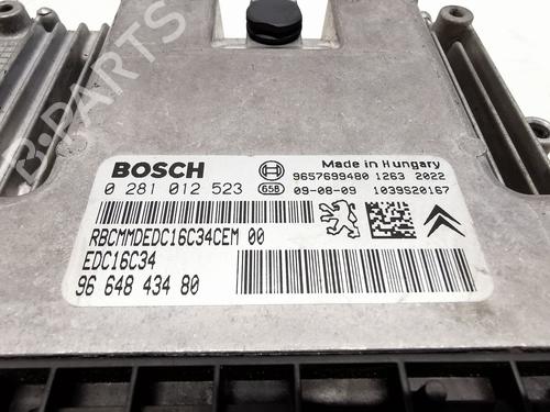 Computer motormanagement PEUGEOT 207 (WA_, WC_) 1.4 HDi | BP29586318M57