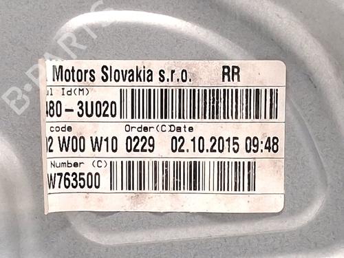 Used Rear right window mechanism KIA SPORTAGE III (SL) 1.7 CRDi (116 hp) 30773839