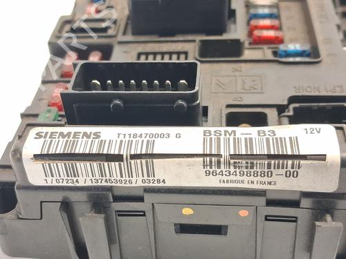 Fuse box CITROËN XSARA PICASSO (N68) 2.0 HDi | BP29746075E1 