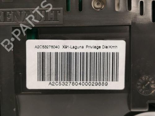 Instrument cluster RENAULT LAGUNA III Grandtour (KT0/1) 2.0 dCi (KT01, KT08, KT09, KT0K, KT12, KT1D, KT1W) | BP16113641C47 