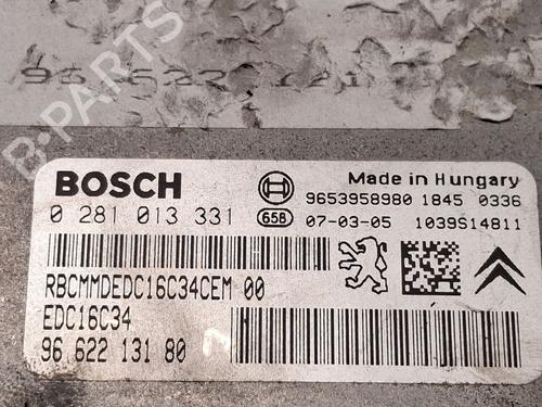 Engine control unit (ECU) CITROËN C4 Coupe (LA_) 1.6 HDi | BP29814244M57