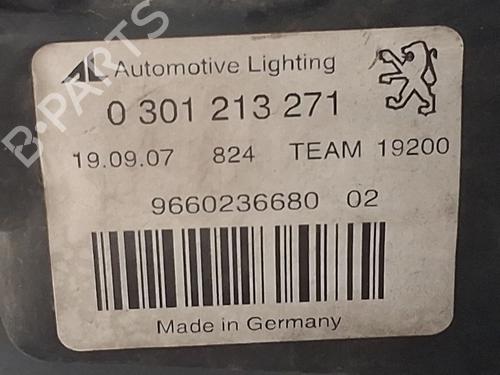 Left headlight PEUGEOT 407 (6D_) 2.0 HDi 135 (6DRHRH, 6DRHRE, 6DRHRG, 6DRHRJ) | BP31048106C28
