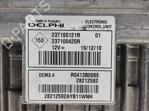 Engine control unit (ECU) RENAULT MEGANE III Hatchback (BZ0/1_, B3_) 1.5 dCi | BP13028757M57 