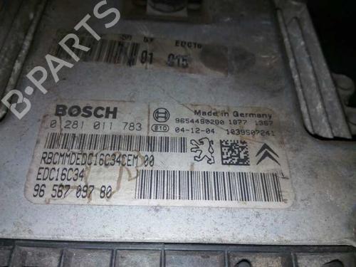 Engine control unit (ECU) PEUGEOT 206 Hatchback (2A/C) 1.4 HDi eco 70 | BP8434841M57 