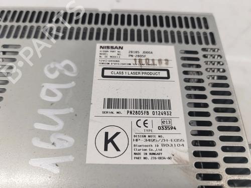 Radio NISSAN QASHQAI / QASHQAI +2 I (J10, NJ10, JJ10E) 2.0 dCi | BP15615742E6 