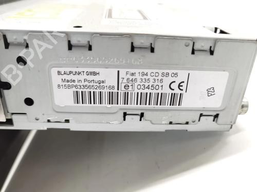 Radio FIAT CROMA (194_)  | BP13297663E6 