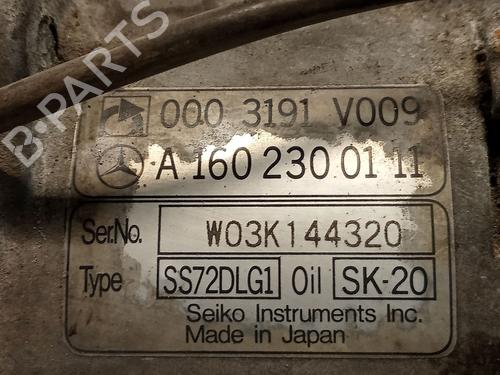 AC compressor SMART CITY-COUPE (450) 0.6 (S1CLA1, 450.341) | BP26884102M34 