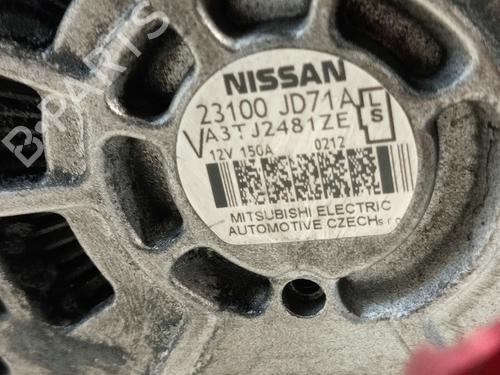 Alternator NISSAN QASHQAI I (J10, NJ10)  | BP28316197M7