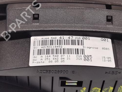 Instrument cluster MERCEDES-BENZ M-CLASS (W164) ML 320 CDI 4-matic (164.122) | BP26691702C47 