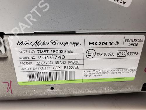 Radio FORD FOCUS II (DA_, HCP, DP) 1.6 TDCi | BP26396175E6 