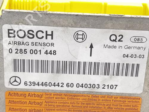 ECU airbags MERCEDES-BENZ VITO / MIXTO Van (W639) 111 CDI (639.601, 639.603, 639.605) | BP29806824M53
