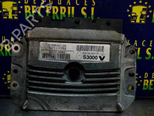 Centralita motor RENAULT MEGANE II (BM0/1_, CM0/1_) 1.4 16V (BM0B, CM0B) (98 hp) 8200509516 | 8200509552 | 215854212A