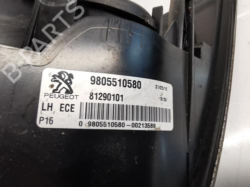 Left taillight PEUGEOT 3008 II SUV (MC_, MR_, MJ_, M4_) 1.2 THP/ PureTech 130 (MRHNSM, MRHNSU, MRHNSJ, MRHNYW,... | BP29736289C34 