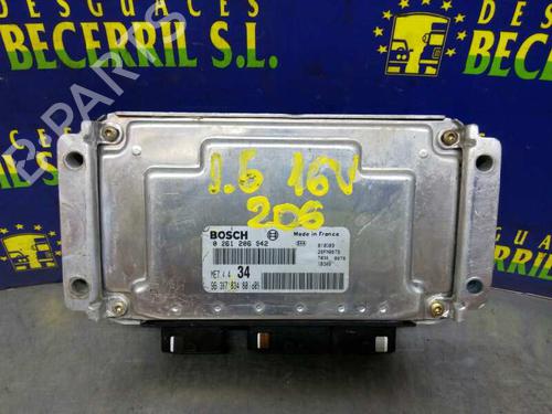 Used Engine control unit (ECU) PEUGEOT 206 Hatchback (2A/C) 1.6 16V (109 hp) 13708658
