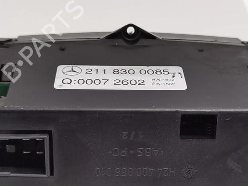 Climate control MERCEDES-BENZ E-CLASS (W211)  | BP12326282I5 
