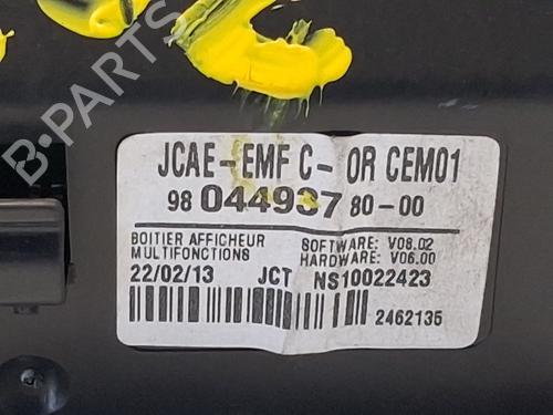 Display monitor CITROËN C-ELYSEE (DD_) 1.2 VTi 72 (DDHMY0) | BP29509824C48 