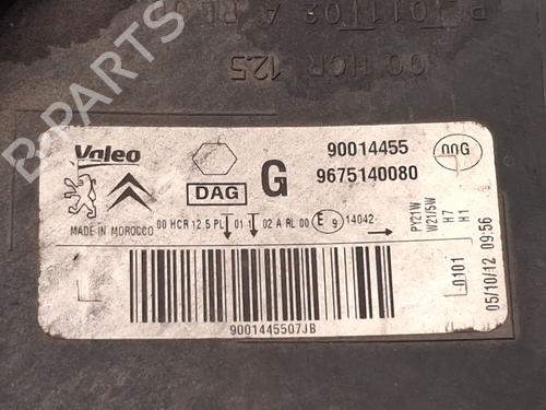 Left headlight CITROËN C-ELYSEE (DD_) 1.6 HDI 92 | BP30149726C28 