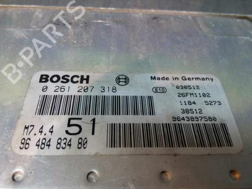 Engine control unit (ECU) CITROËN XSARA PICASSO (N68) 1.6 | BP15762096M57 