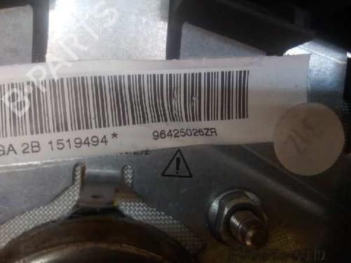 Driver airbag PEUGEOT 206 Hatchback (2A/C) 1.9 D | BP8434931C9 