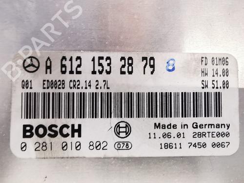 Engine control unit (ECU) MERCEDES-BENZ C-CLASS (W203) C 270 CDI (203.016) | BP33854714M57 - Image 4