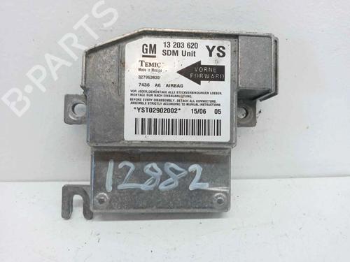 Kollisjonspute styreenhet OPEL MERIVA A MPV (X03) 1.6 (E75) | BP8482822M53 