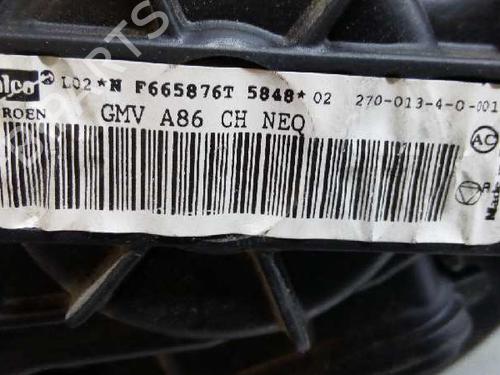 Heater blower motor CITROËN C2 (JM_)  | BP8443077M62 