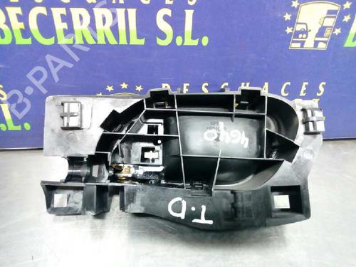 Rear right interior door handle PEUGEOT 3008 I MPV (0U_) 1.6 HDi | BP8444001I16 