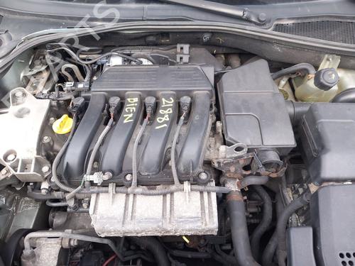 Used Engine RENAULT LAGUNA II (BG0/1_) 1.8 16V (BG0B, BG0C, BG0J, BG0M, BG0V) (121 hp) 31860039