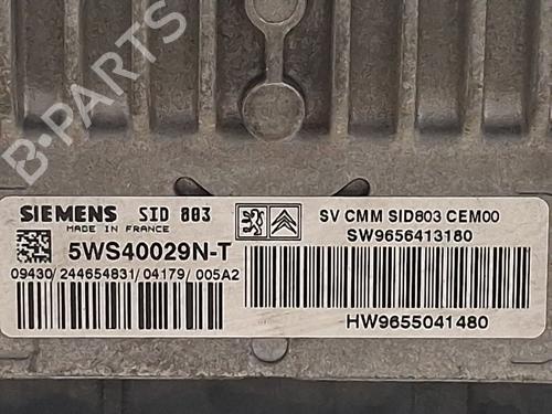 Engine control unit (ECU) PEUGEOT 307 SW (3H) 2.0 HDi 135 | BP36865566M57 - Image 2