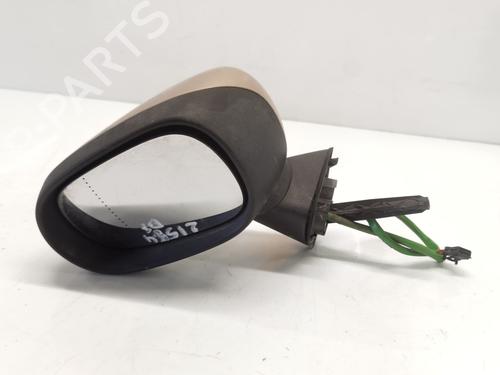 Used Left mirror RENAULT MODUS / GRAND MODUS (F/JP0_) 1.5 dCi (FP0D, JP0D) (82 hp) 31014303