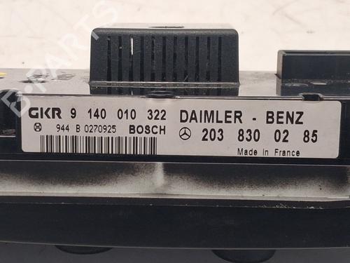 Climate control MERCEDES-BENZ C-CLASS (W203) C 220 CDI (203.006) | BP36845084I5 - Image 3