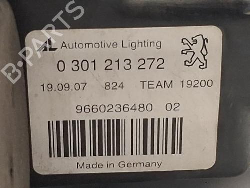 Right headlight PEUGEOT 407 (6D_) 2.0 HDi 135 (6DRHRH, 6DRHRE, 6DRHRG, 6DRHRJ) | BP31048105C29 