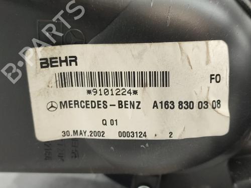 Heater blower motor MERCEDES-BENZ M-CLASS (W163)  | BP9762661M62 