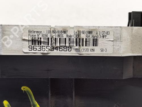 Instrument cluster CITROËN SAXO (S0, S1) 1.1 X, SX | BP23860966C47 