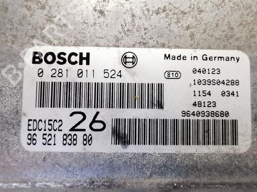 Engine control unit (ECU) CITROËN C5 I (DC_) 2.0 HDi (DCRHZB, DCRHZE) | BP28276372M57 