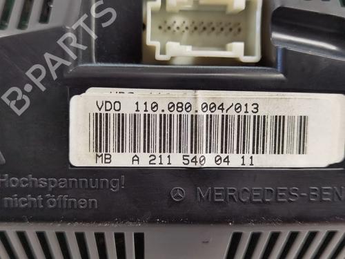 Instrument cluster MERCEDES-BENZ E-CLASS (W211)  | BP12326276C47 